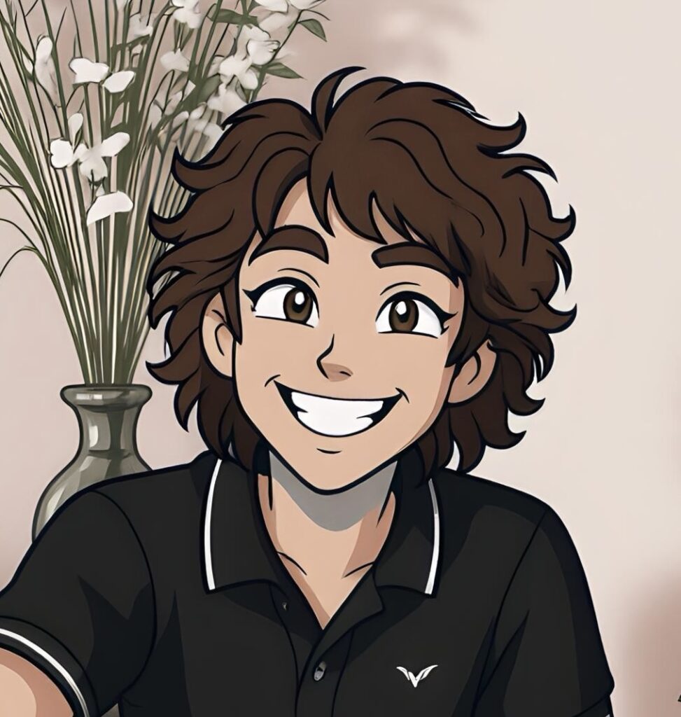 Jongen met dyslexie die blij is na een Davis dyslexie training voor tieners bij Eindelijk Duidelijk