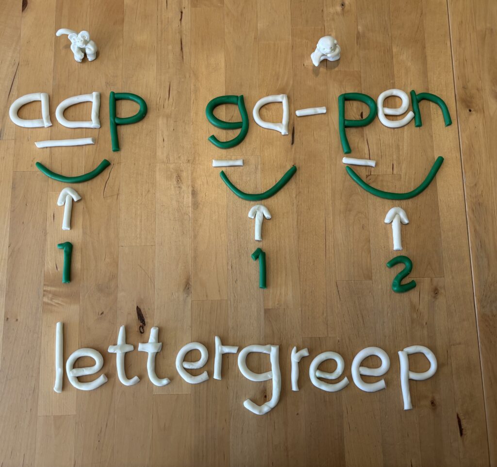 foto van spelling dyslexie en beelddenken