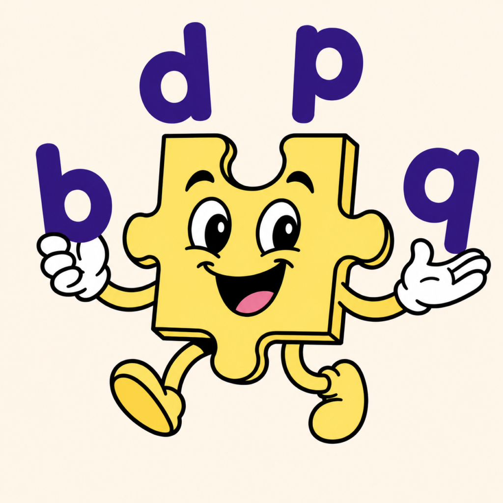 Puzzelstukje met Dyslexie, volgt Davis Dyslexie Begeleiding bij Eindelijk Duidelijk